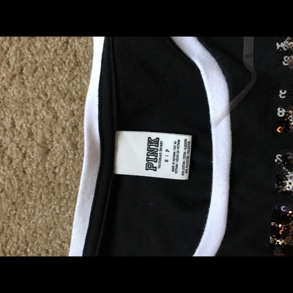 Victoria’s Secret PINK long sleeve sequence shirt - Picture 2 of 3